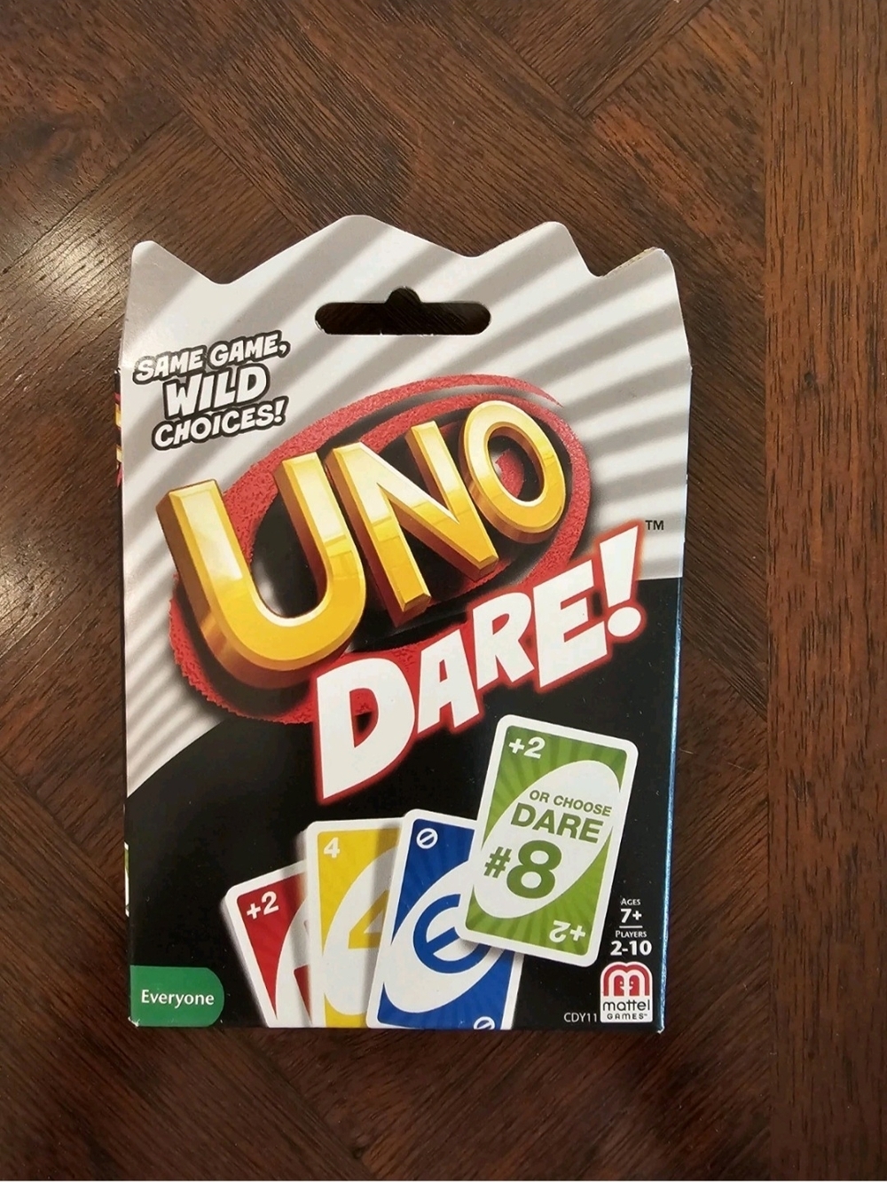 UNO Dare Card Game for Family Night Featuring Challenging and Silly Dares